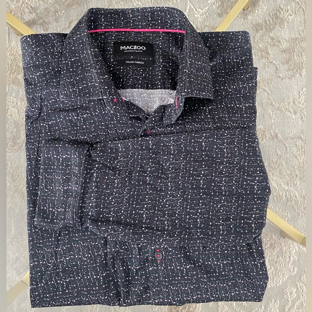 Men’s Maceoo designer dress long sleeve shirt Maceoo XXL